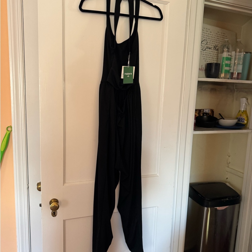 HALARA Black Jumpsuit Romper
